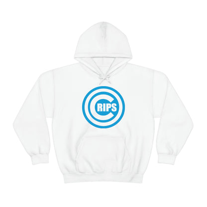 Crips Logo Blue Crip Gang Shirt Heavy Blend Hooded Sweatshirt