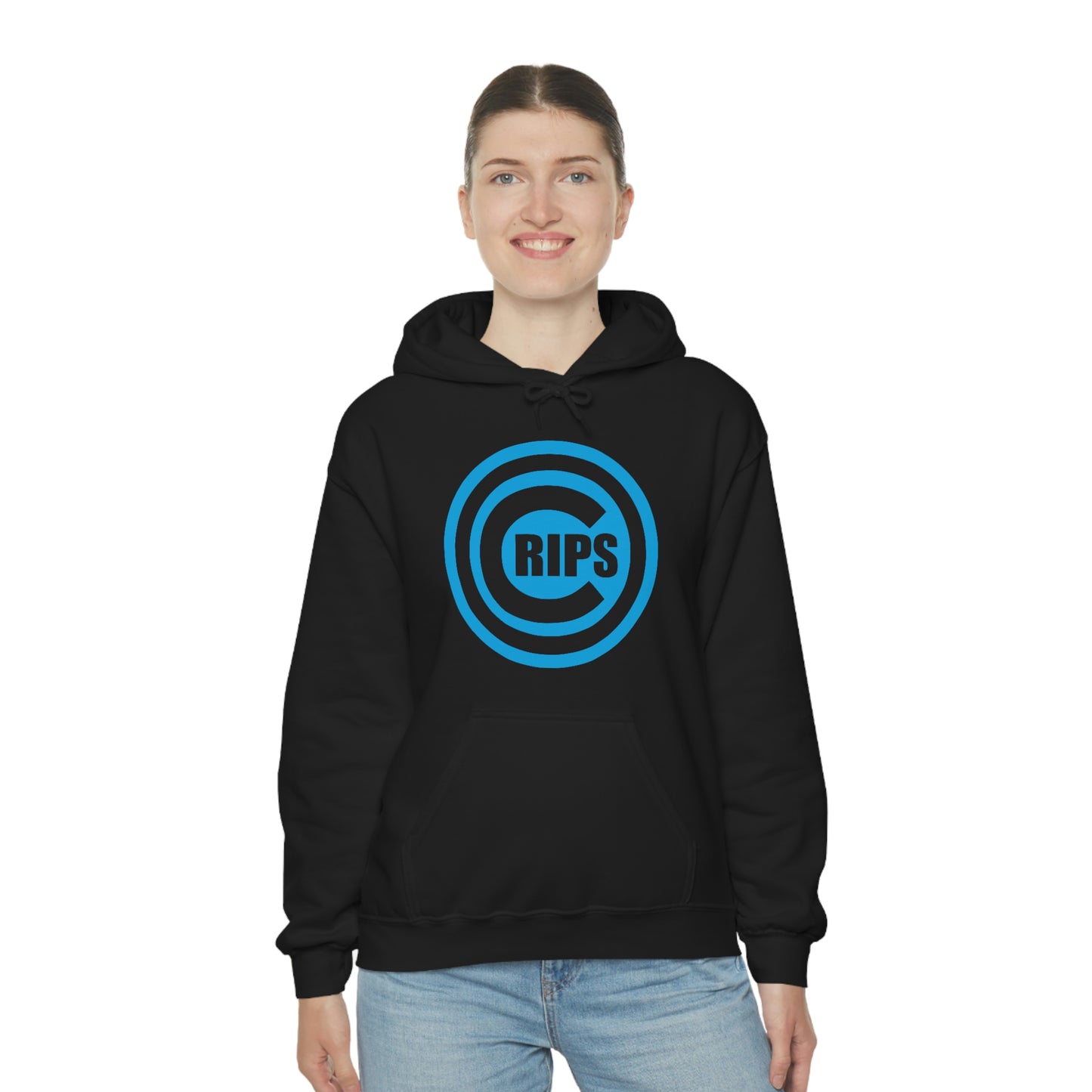 Crips Logo Blue Crip Gang Shirt Heavy Blend Hooded Sweatshirt