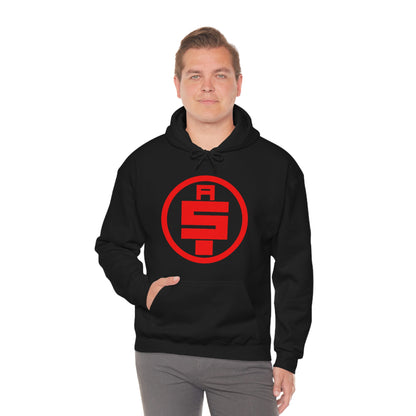 All Money In Sweatshirt Red Graphic Heavy Blend™ Hooded Sweatshirt