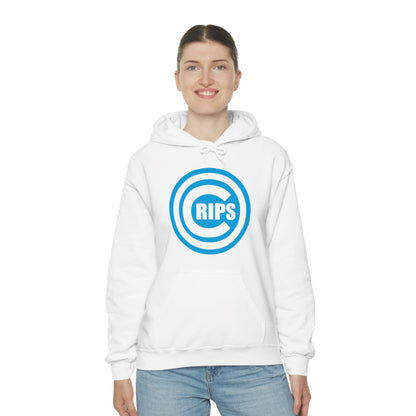 Crips Logo Blue Crip Gang Shirt Heavy Blend Hooded Sweatshirt