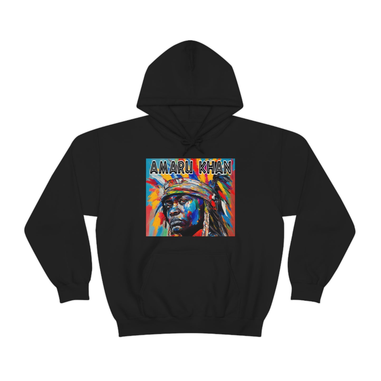 Amaru Khan Indigenous 1st Nation Niijii Heavy Blend Hooded Sweatshirt