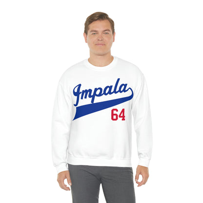 1964 Chevy Impala Heavy Blend Crewneck Sweatshirt