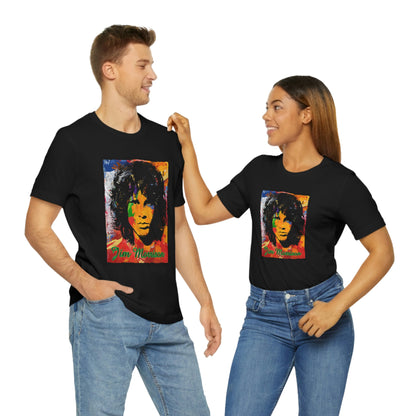 Jim Morrison Multicolor Graphic Short Sleeve Tee