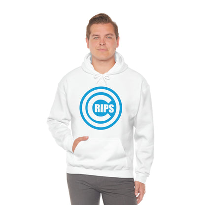 Crips Logo Blue Crip Gang Shirt Heavy Blend Hooded Sweatshirt