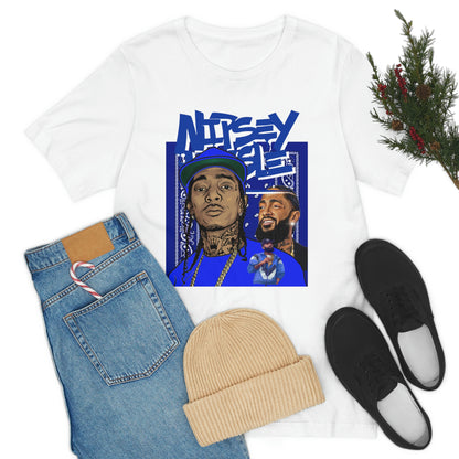 Nipsey Hussle Bandana Collage Short Sleeve Tee