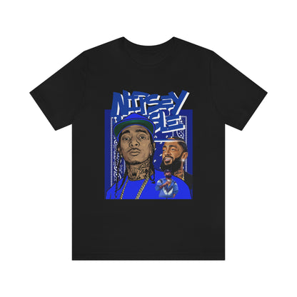 Nipsey Hussle Bandana Collage Short Sleeve Tee