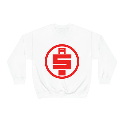 All Money In Sweatshirt Red Graphic Heavy Blend™ Crewneck Sweatshirt