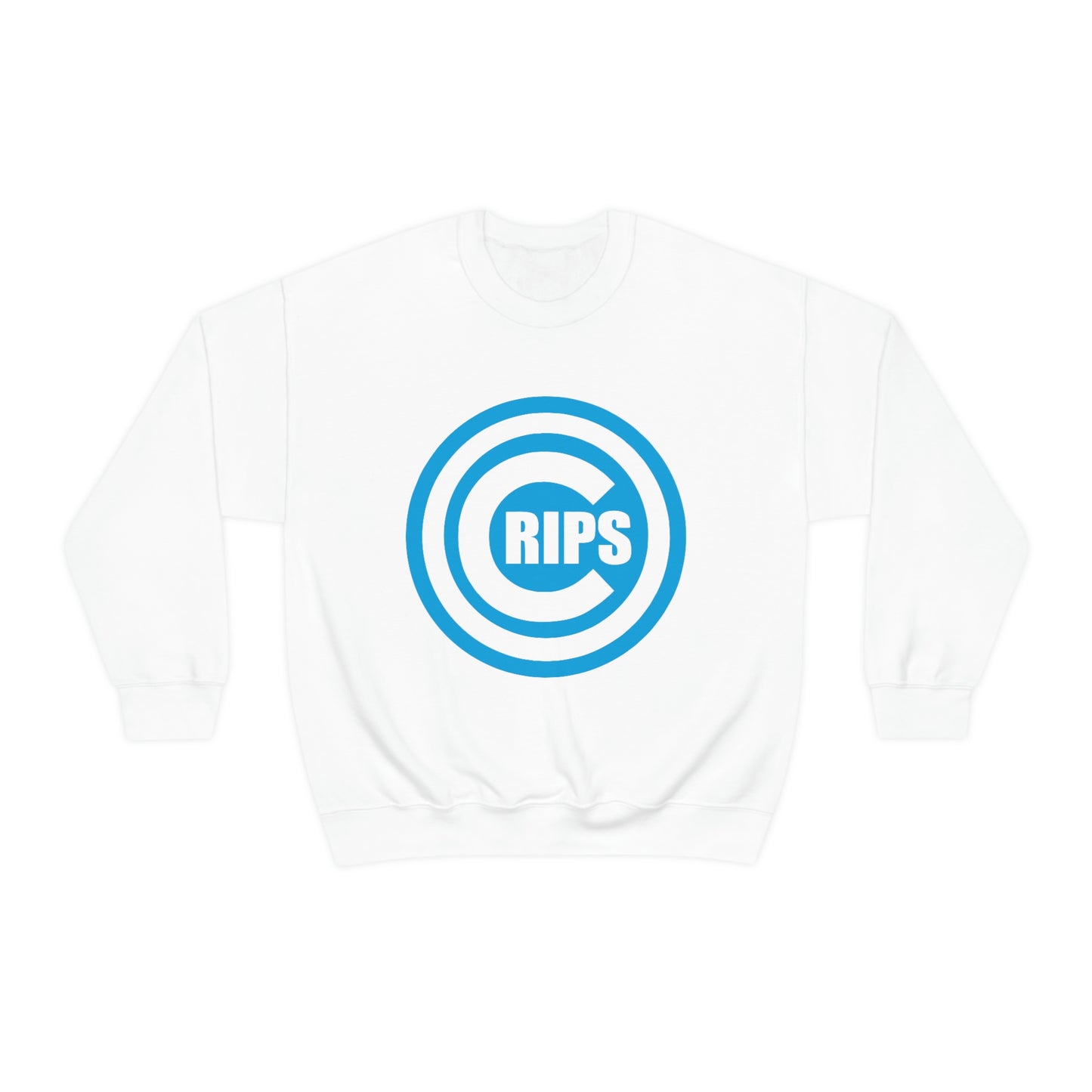 Crips Logo Blue Crip Gang Shirt Heavy Blend Crewneck Sweatshirt