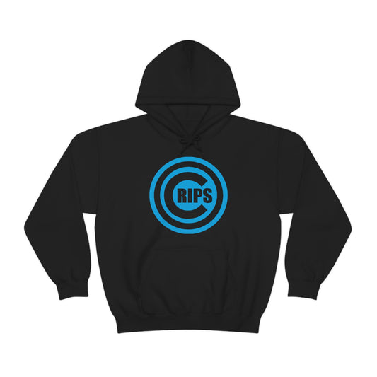 Crips Logo Blue Crip Gang Shirt Heavy Blend Hooded Sweatshirt