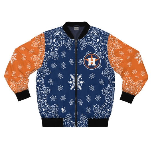 Hoover Bomber Style Bandana Jacket