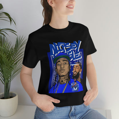 Nipsey Hussle Bandana Collage Short Sleeve Tee