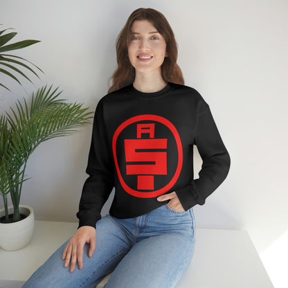 All Money In Sweatshirt Red Graphic Heavy Blend™ Crewneck Sweatshirt