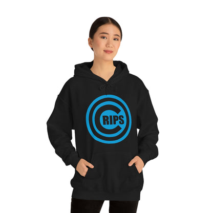 Crips Logo Blue Crip Gang Shirt Heavy Blend Hooded Sweatshirt