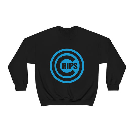 Crips Logo Blue Crip Gang Shirt Heavy Blend Crewneck Sweatshirt