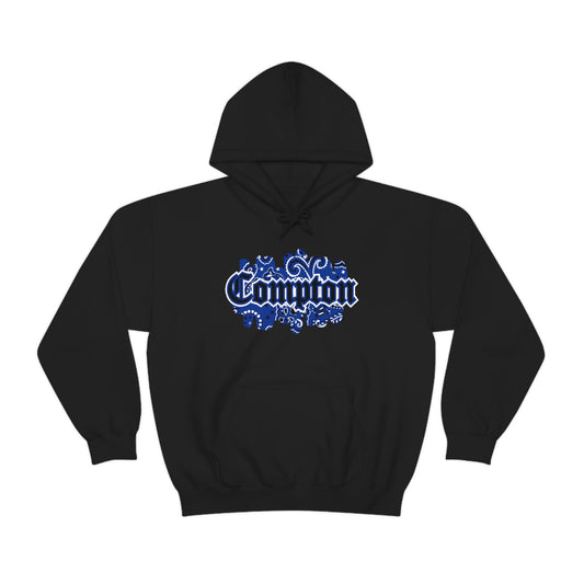 Compton Blue Bandana Heavy Blend™ Hooded Sweatshirt